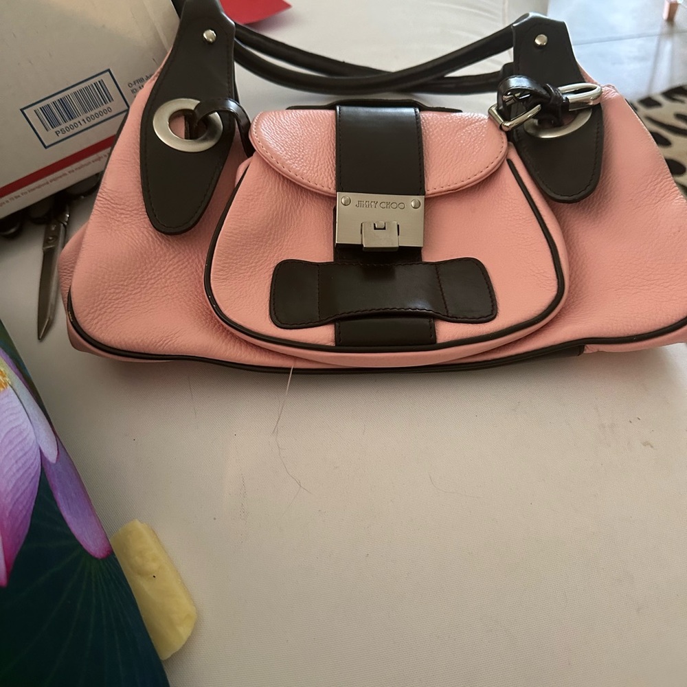 JUMMY CHOO small pink purse